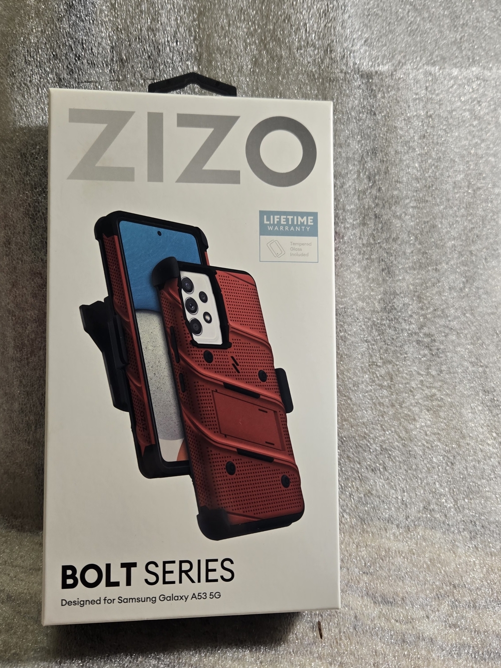 ZIZO Bolt Series Rugged Red Case for Samsung Galaxy A53 5G